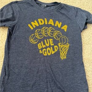 Pacers Blue and Gold Short Sleeve Tee